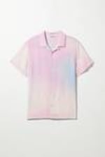 Pink Pastel - Coffee Blurry Short Sleeve Shirt - 0