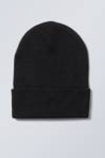 Black - Ivy Knit Beanie - 0