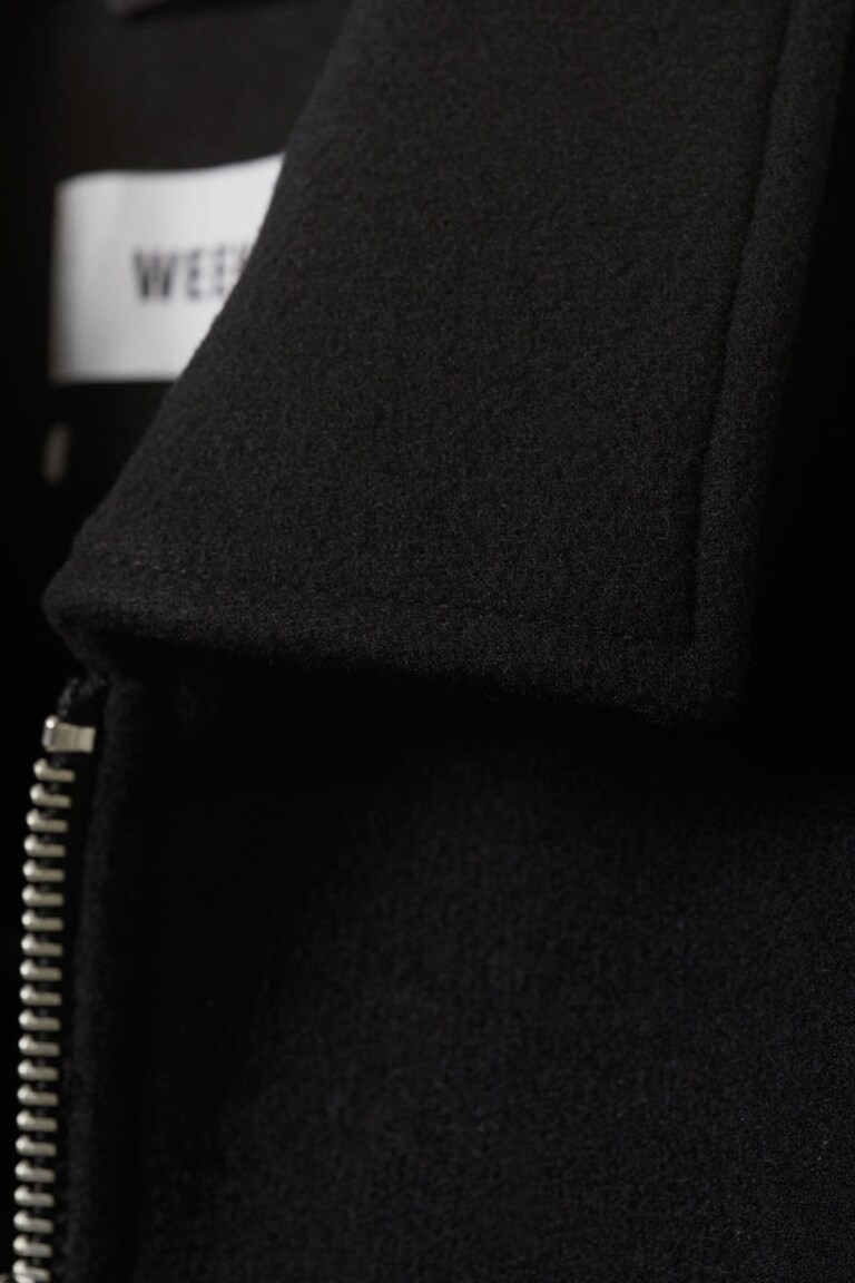 Wool Blend Loose Jacket