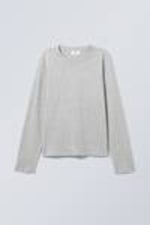 Grey Melange - Essence Standard Long Sleeve - 0