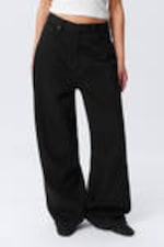 Black Rinse – Zwart - Astro Loose Baggy Leg Jeans - 2