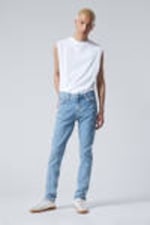 Cerulean Blue - Hellblau - Sunday Slim Tapered Leg Jeans - 0