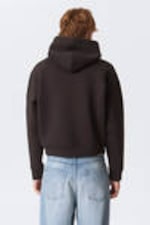 Dark Brown - Simon Scuba Zip Hoodie - 3