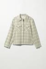 White Check - Isa Overshirt - 0