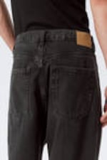Tuned Black - Black - Astro Loose Baggy Leg Jeans - 16