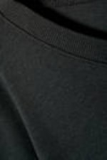 Donkergrijs - Zacht oversized T-shirt met korte mouwen - 1