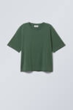 Dark Green - Perfect Boxy T-shirt - 0