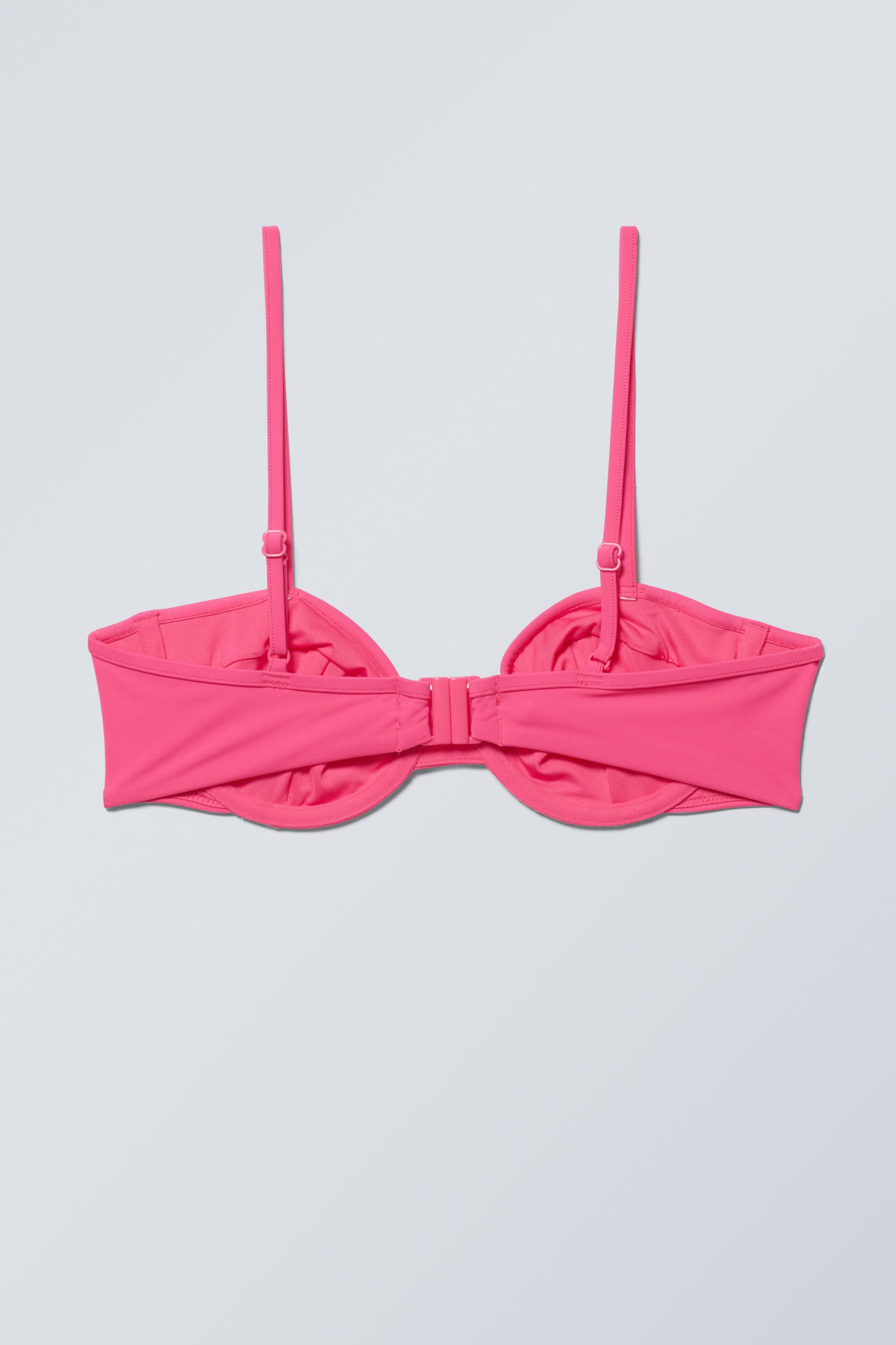 Pink - Low Wire Bikini Top - 1