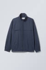 Dark Blue - Donovan Zip Jacket - 0