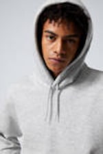 Grey - Standard Midweight Hoodie - 1