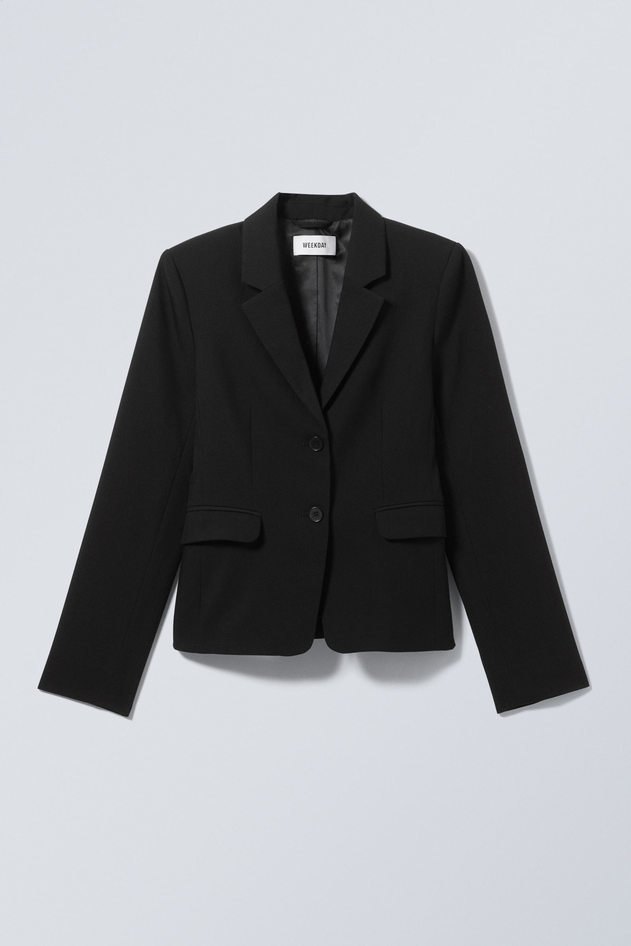 Black - Esma Fitted Blazer - 0