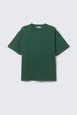 Dark Green - Great Boxy Heavyweight T-Shirt - 3