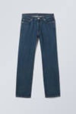 Sapphire Blue - Dark Blue - Klean Regular Straight Leg Jeans - 0