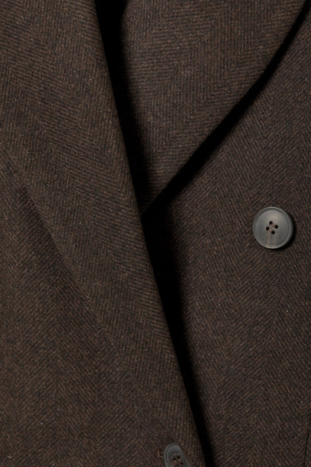 Granular Velvet Oversized Winter Coat – Coffee Brown main image 1