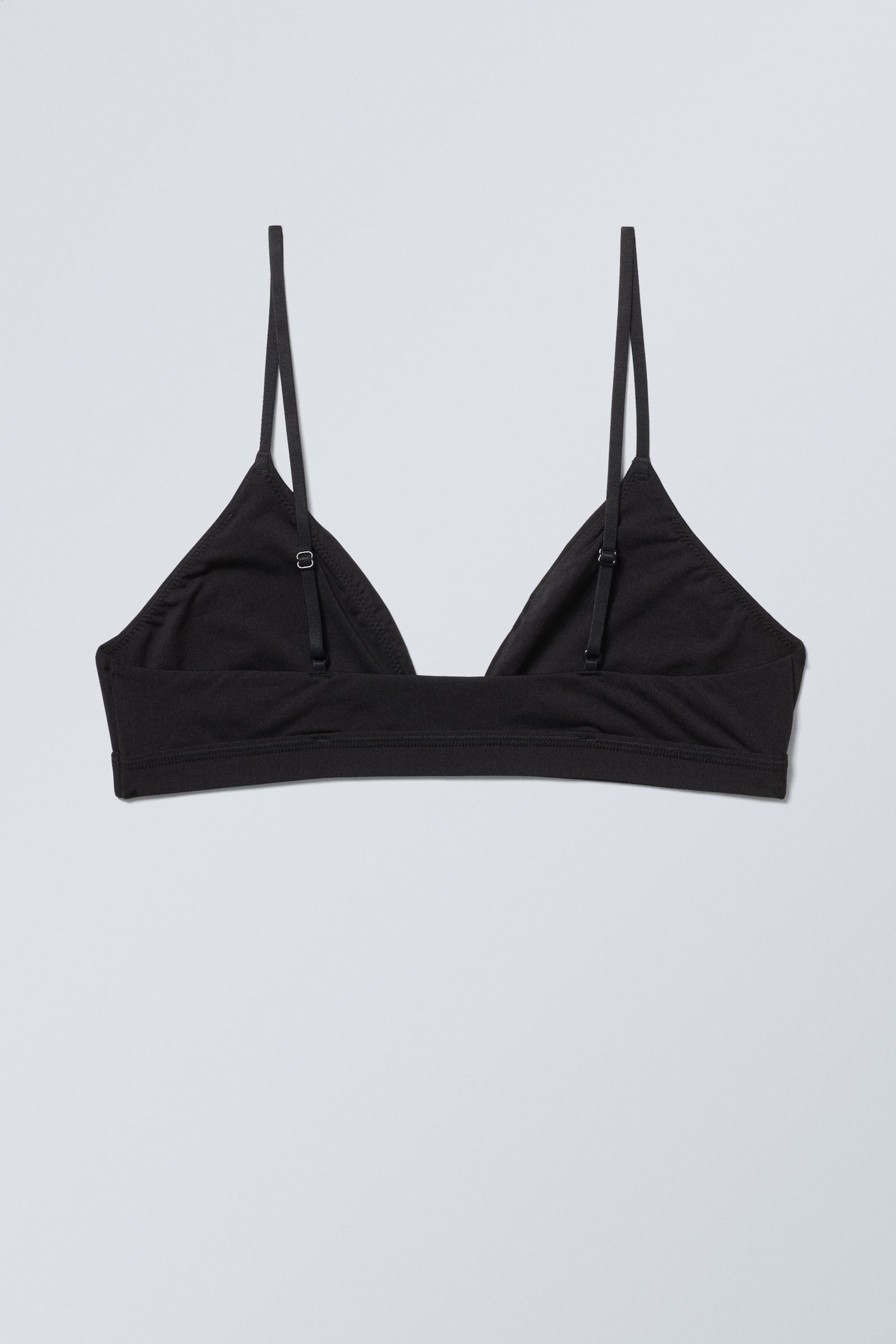 Black - Soft Triangle Bralette Soul - 1