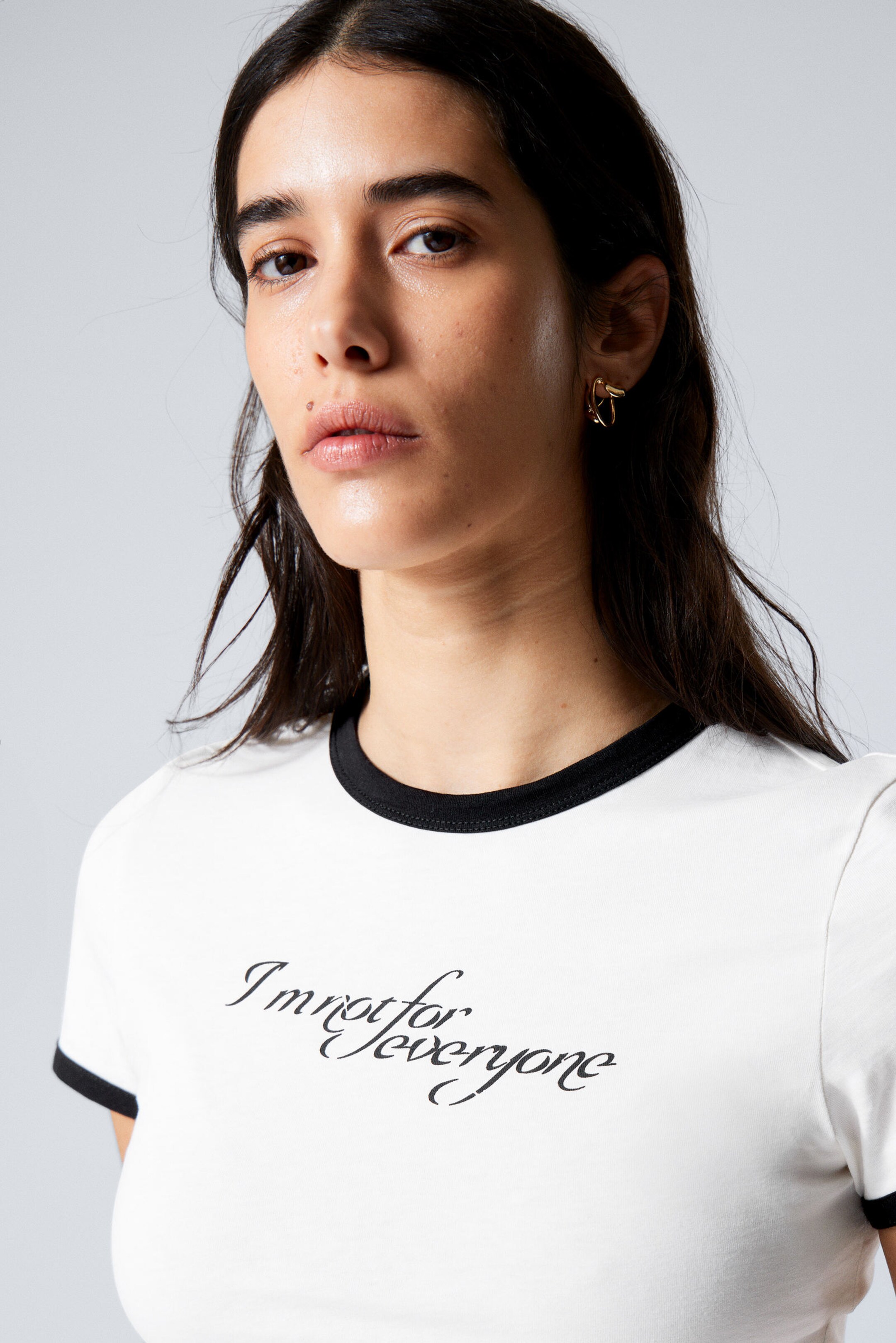Slim Printed Short-Sleeved T-shirt