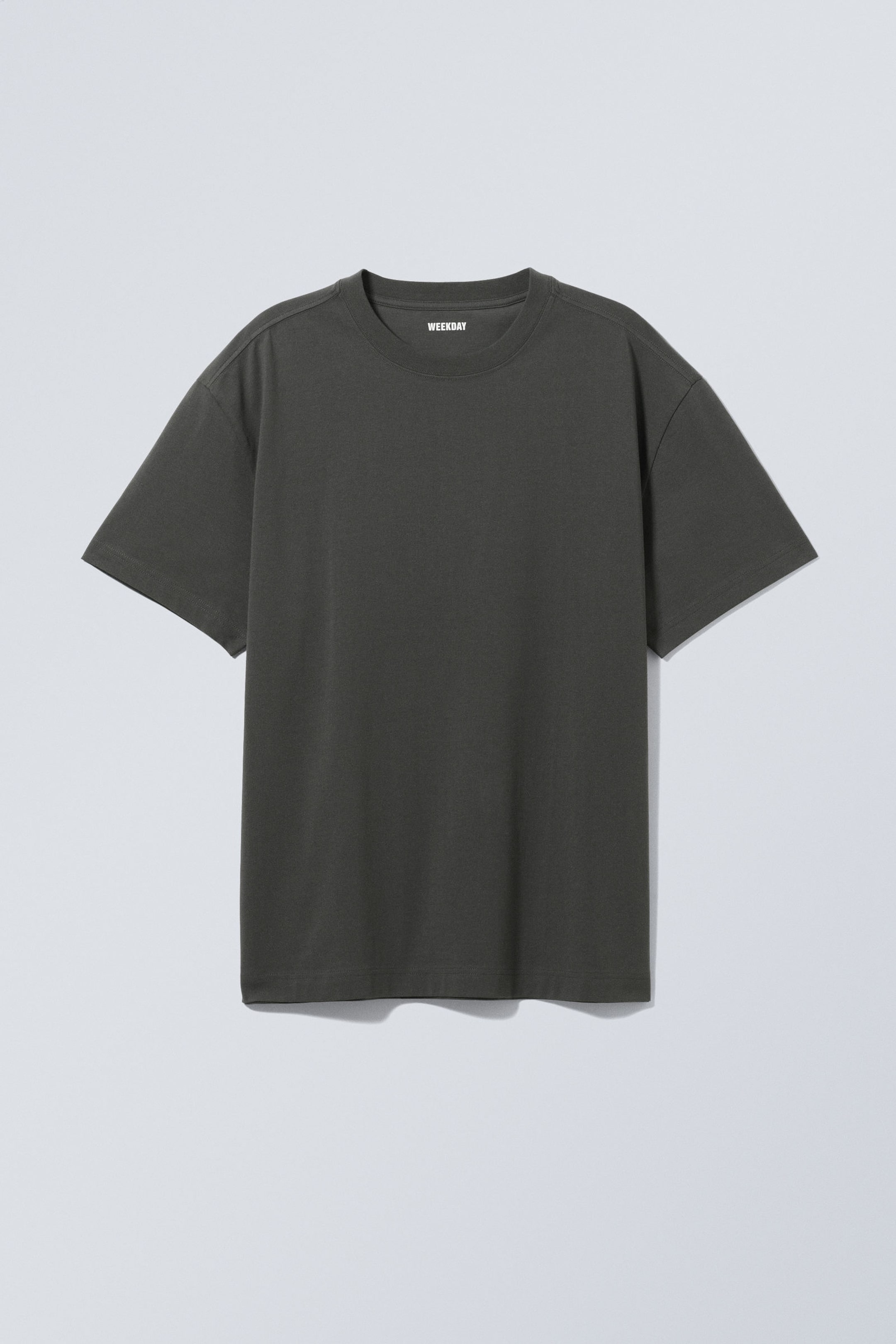 Off Black - Oversized Heavyweight T-shirt - 2