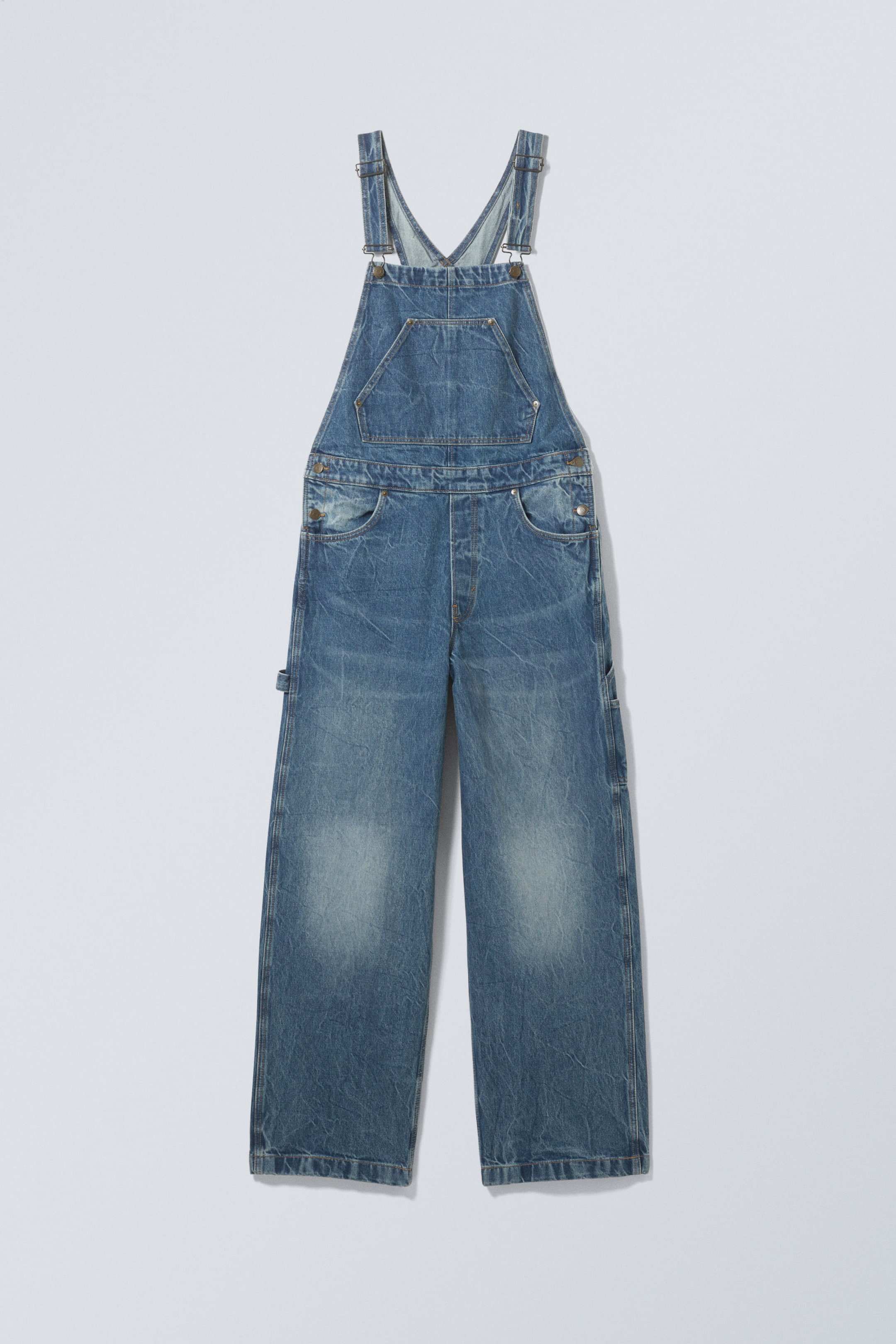 Blue Era - Astro Loose Fit Dungarees - 0