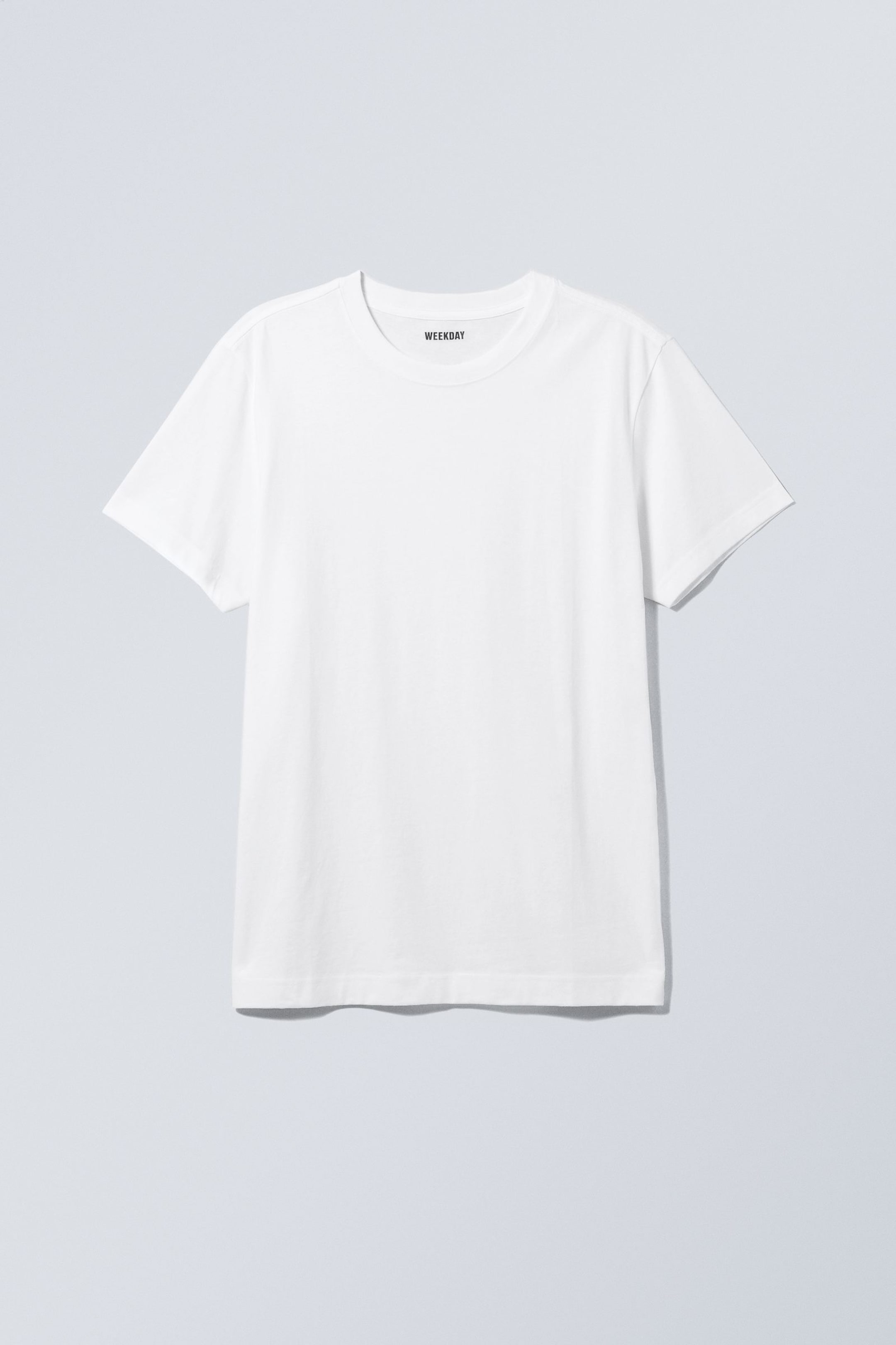 White - Relaxed Midweight T-shirt - 0