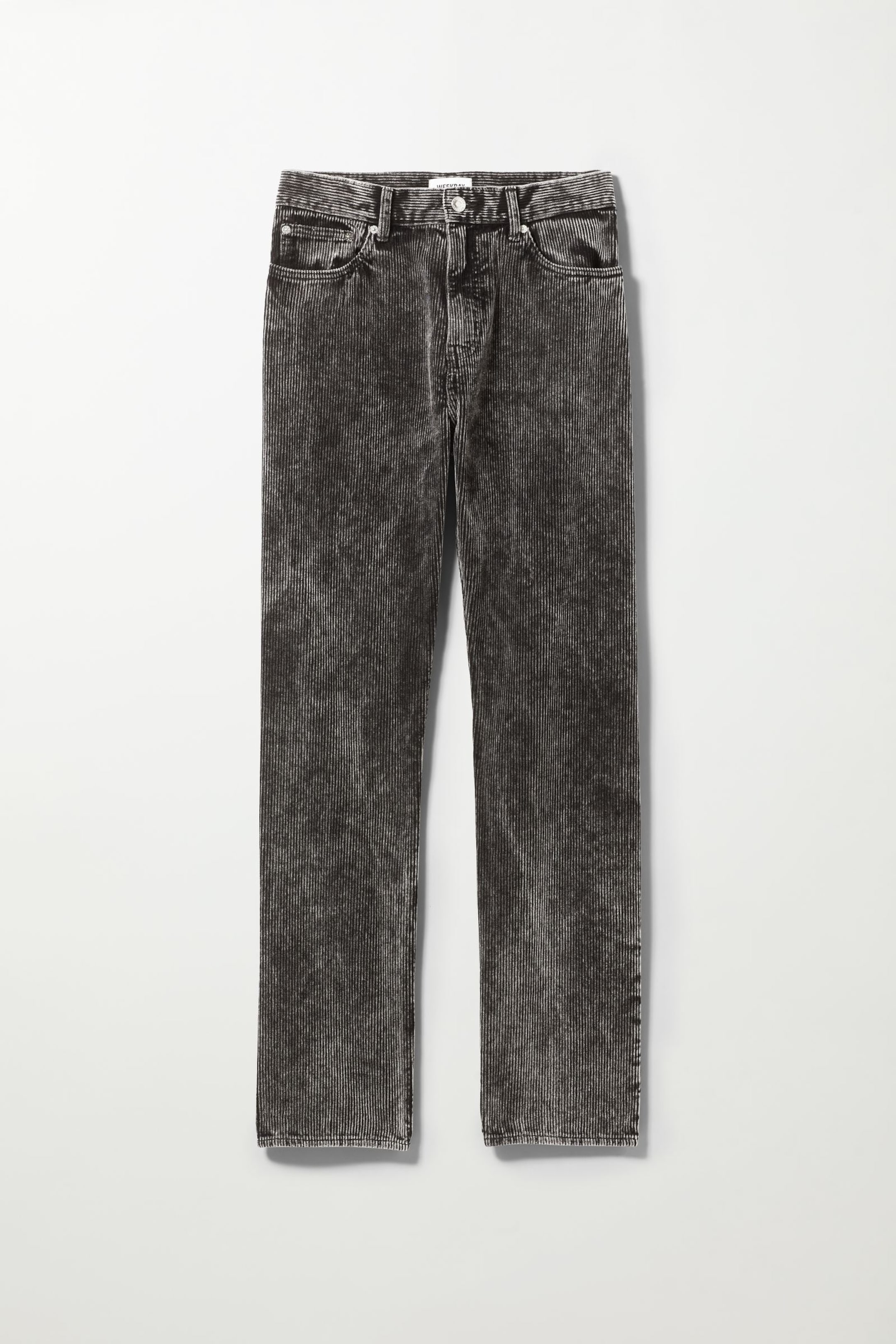 Acid wash black - Space Washed Cord Trouser - 0