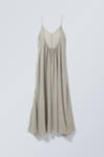 Dusty White - Flowy Maxi Dress - 1