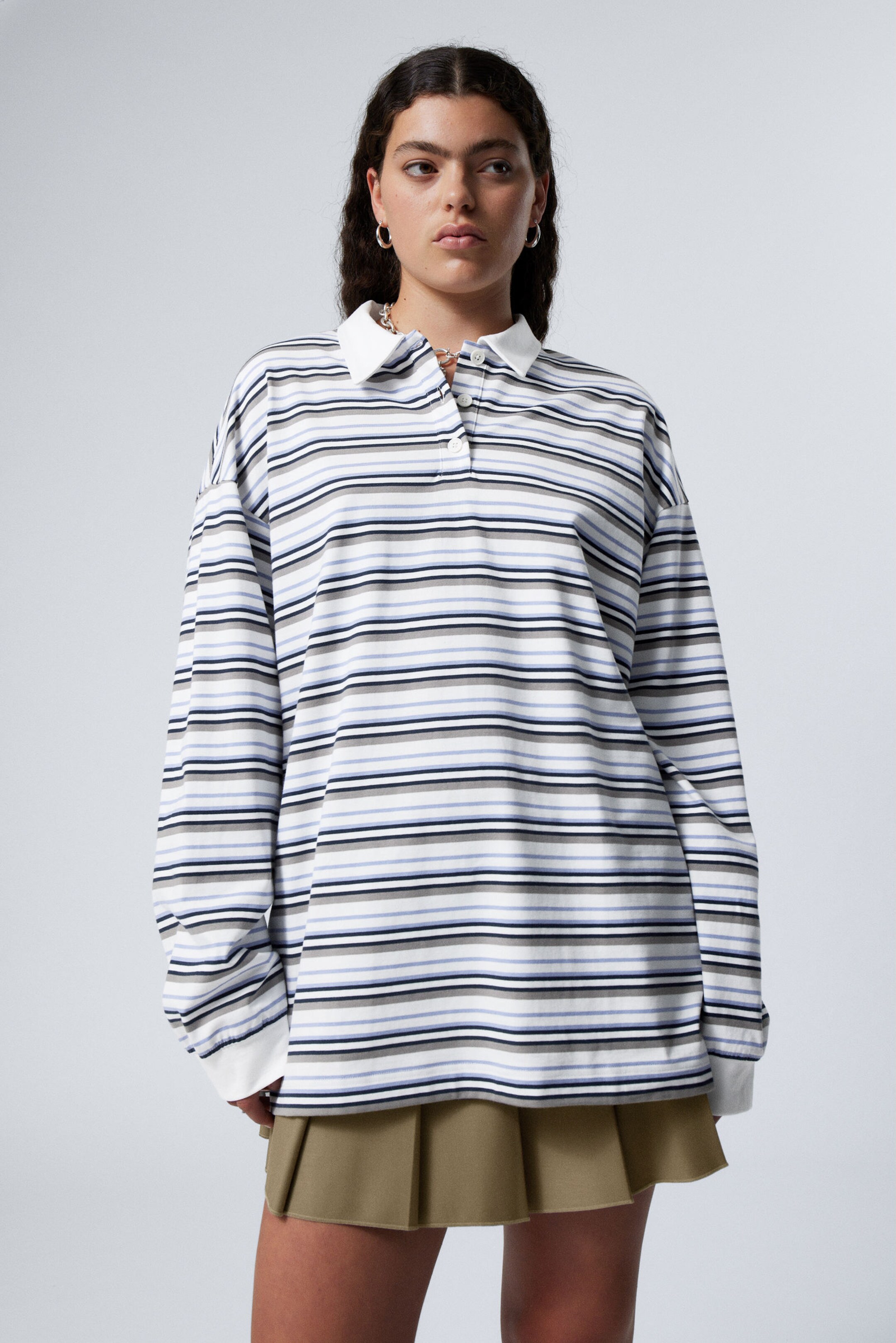 Oversized polo on sale