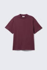 Donkerroze - Groot T-shirt van zware kwaliteit - 3