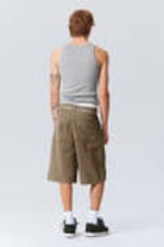 Dusty Mole - Astro Loose Baggy Corduroy Shorts - 8