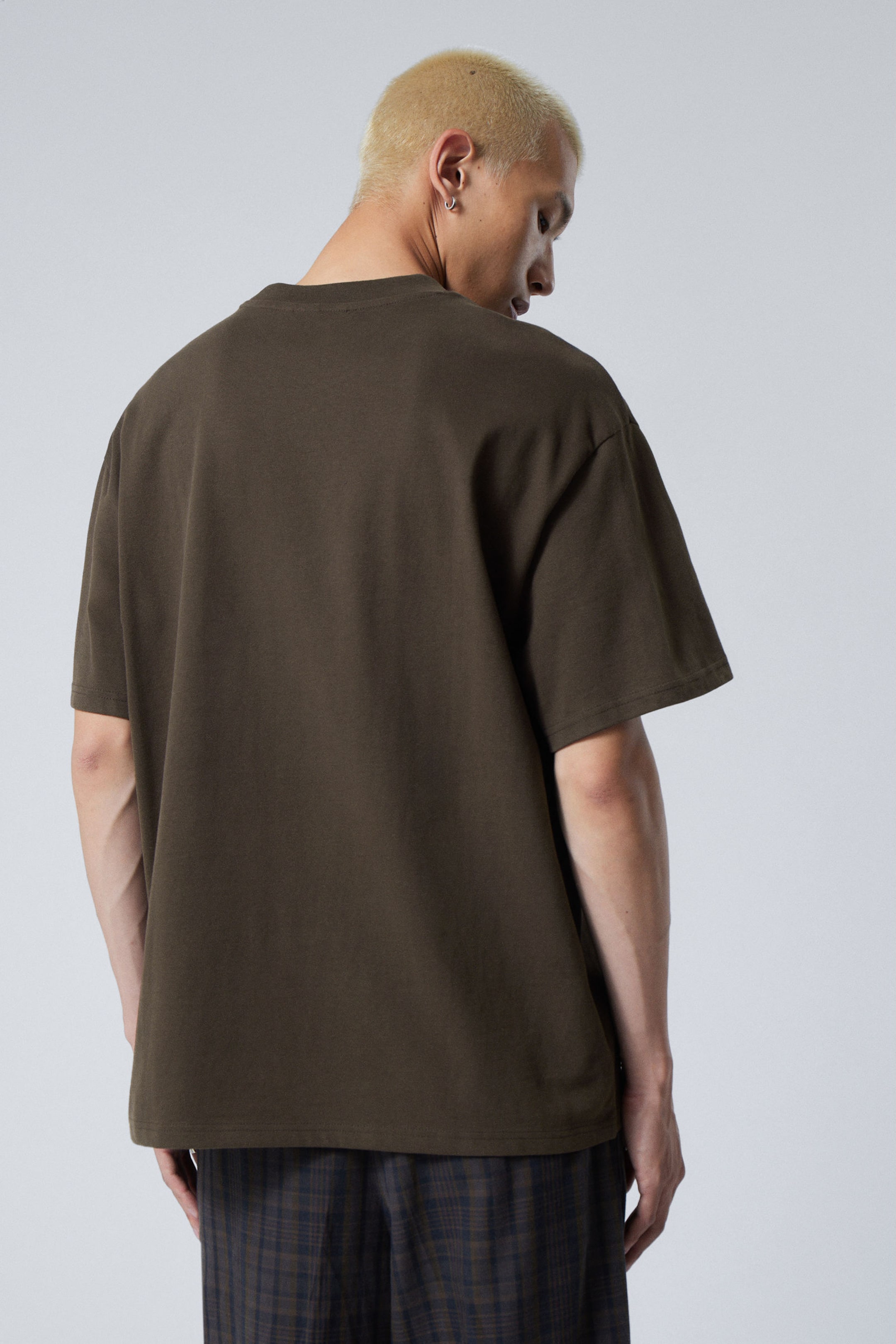 Dark Brown - Great Heavyweight T-shirt - 4