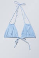 Light Blue - Breeze Tie Bikini Top - 1