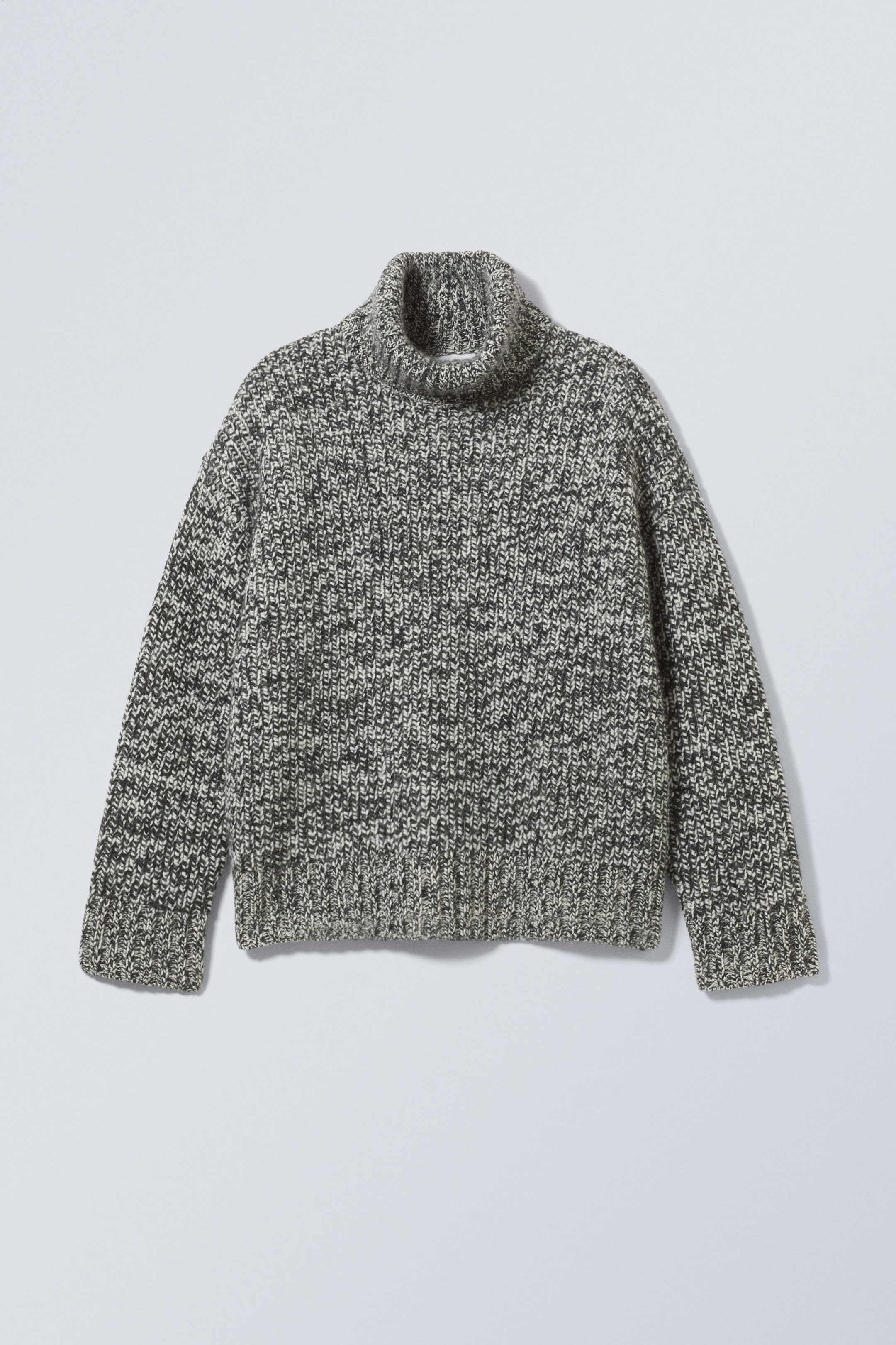 Mole Melange - Cypher Wool Blend Turtleneck Sweater - 0