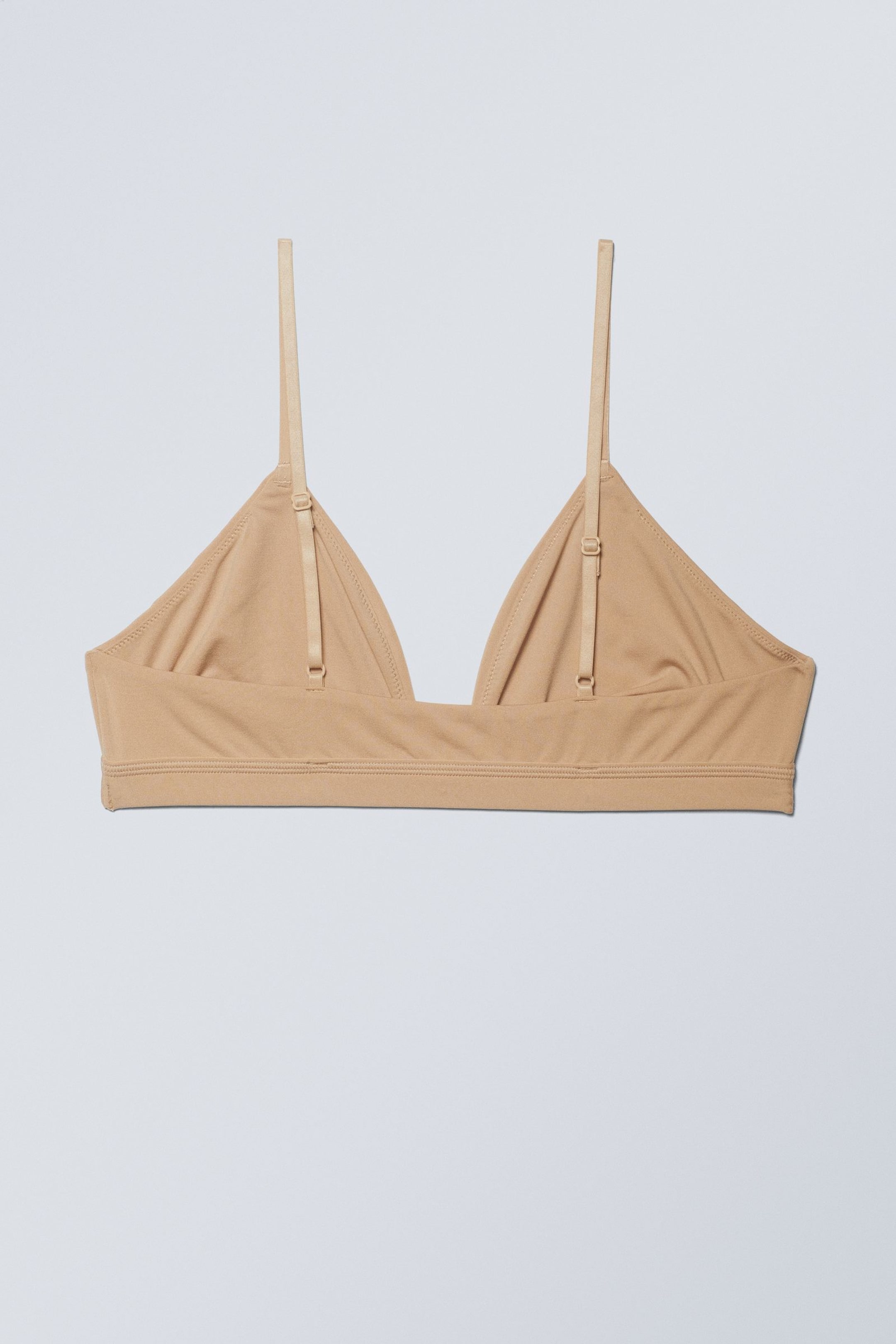 Beige - Soul zachte triangelbralette - 1