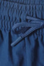 Blue - Structured Mid-Thigh Swim Shorts - 3
