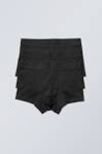 Black - 3-pack Boxer Trunks - 0