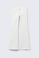 Creased White - Booty Bei Low Waist Skinny Bootcut Jeans - 4