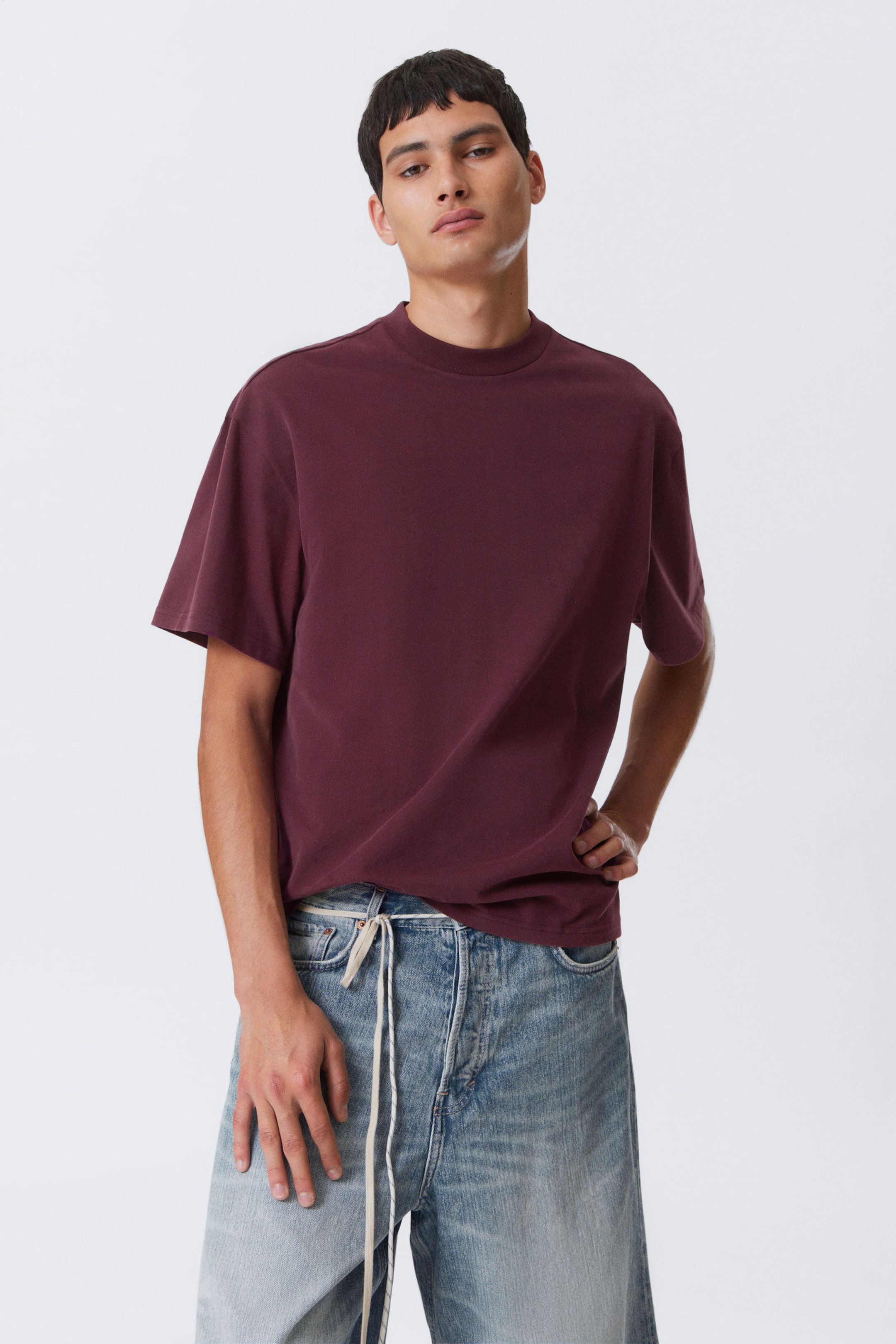 #472A39 - Great Heavyweight T-shirt - 1