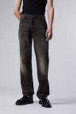 Deep Night - Schwarz - Klean Regular Straight Leg Jeans - 1