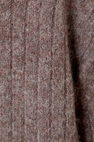 Grey Woolen Knitted Cardigan