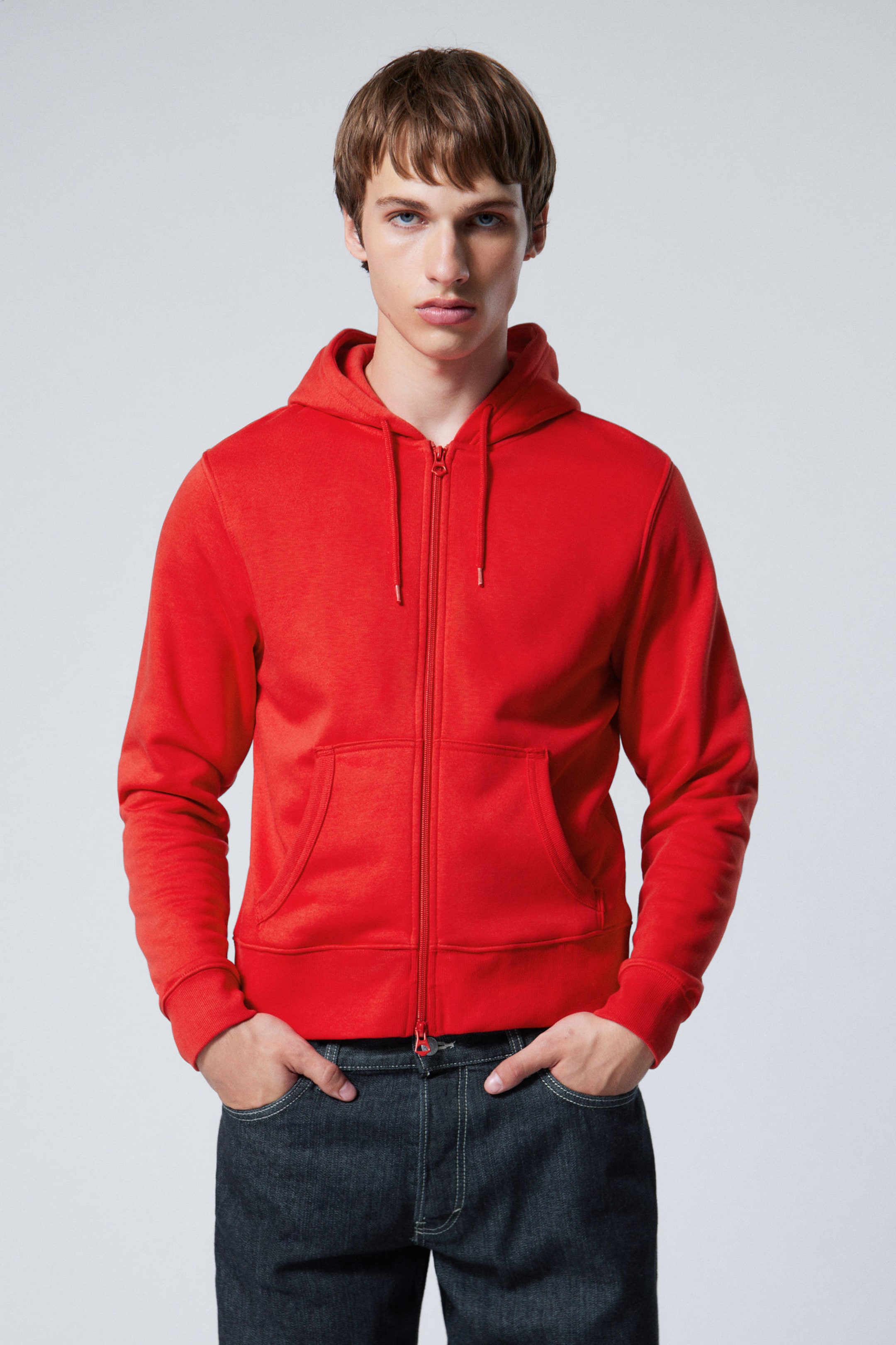 Klarröd - Tight Zip-Hoodie - 0