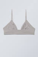 Light grey - Soft Triangle Bralette Soul - 1