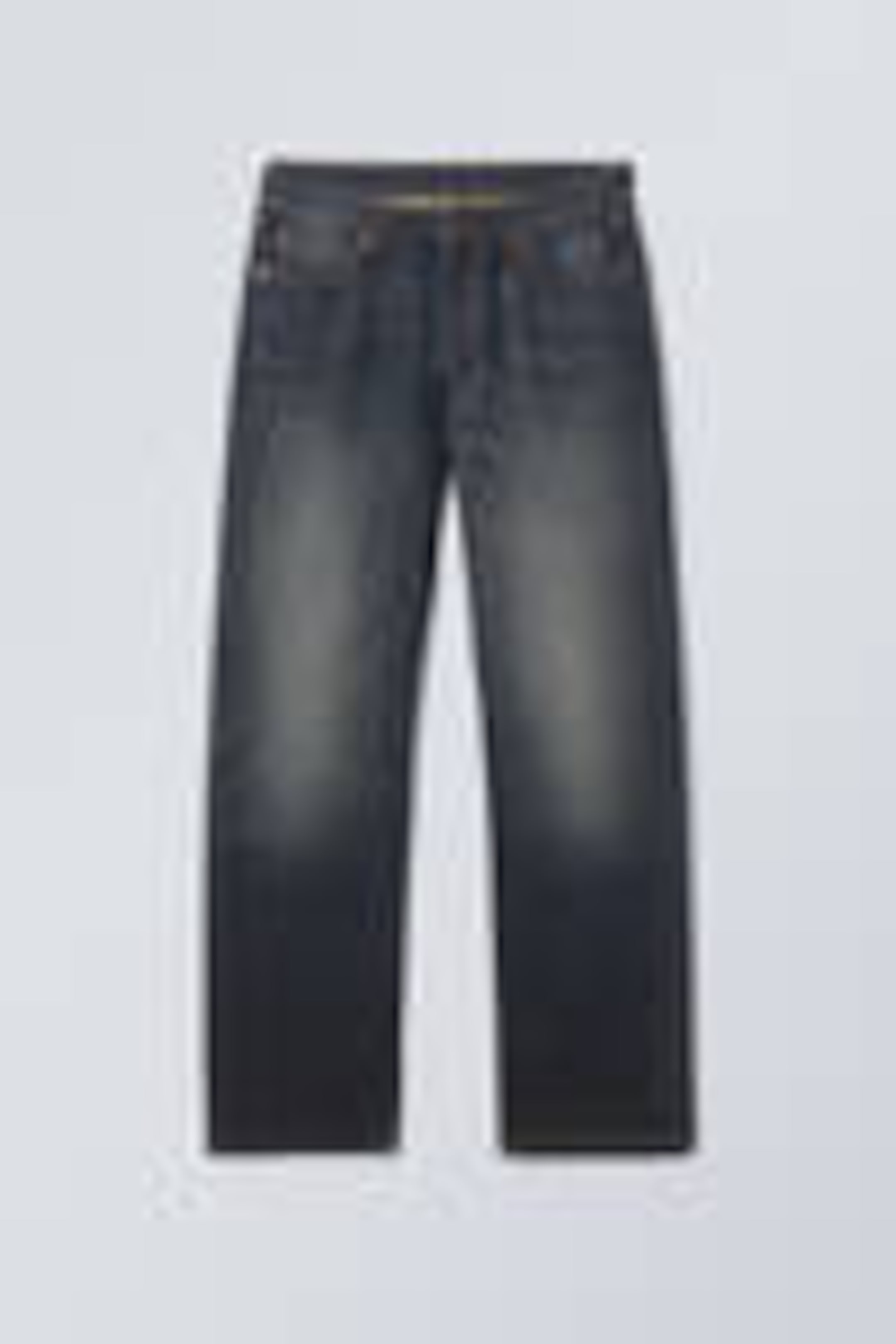 arrow low rise regular straight leg jeans - Marsh Blue