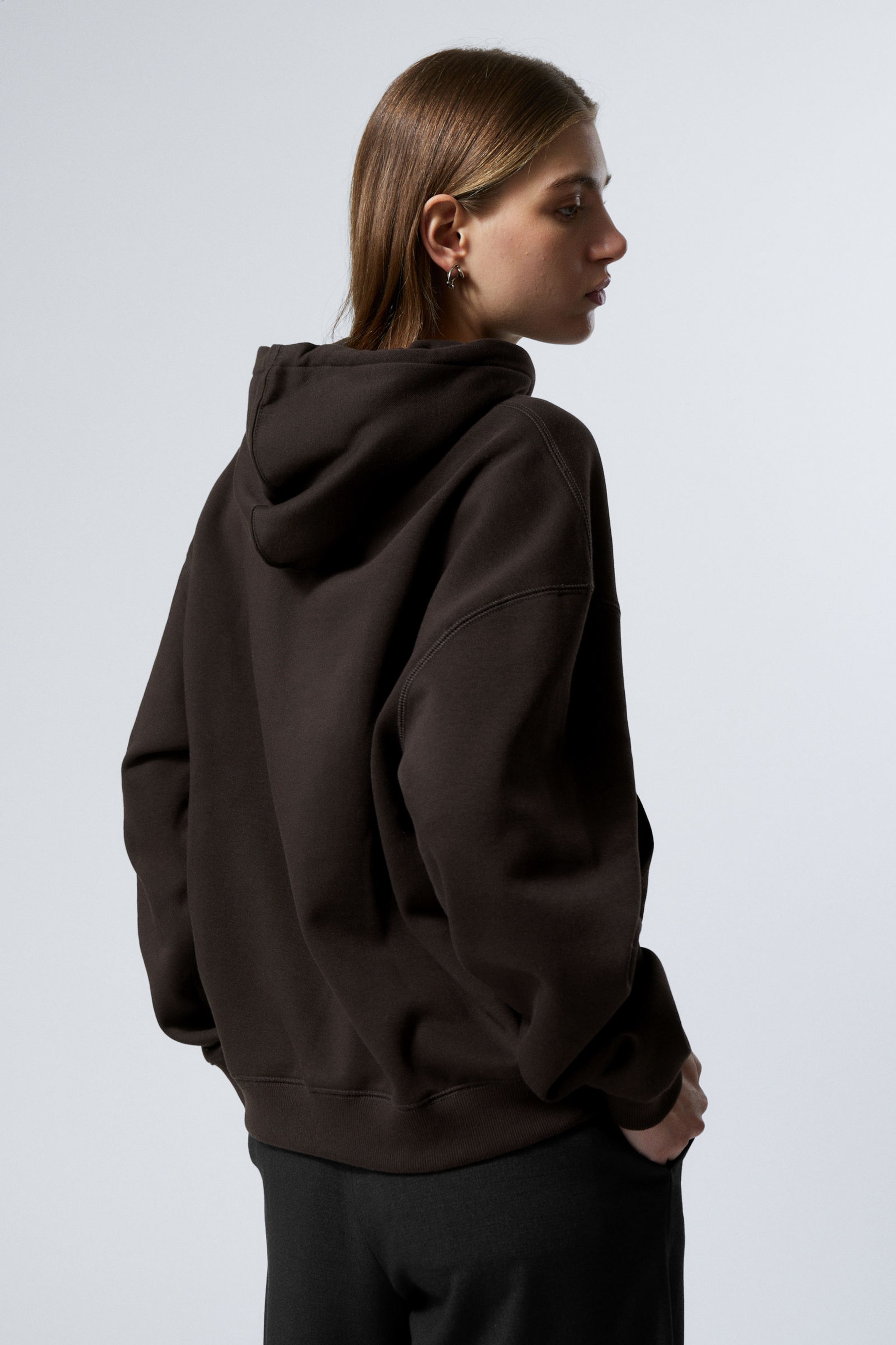 Dark Brown - Essence Standard Hoodie - 2