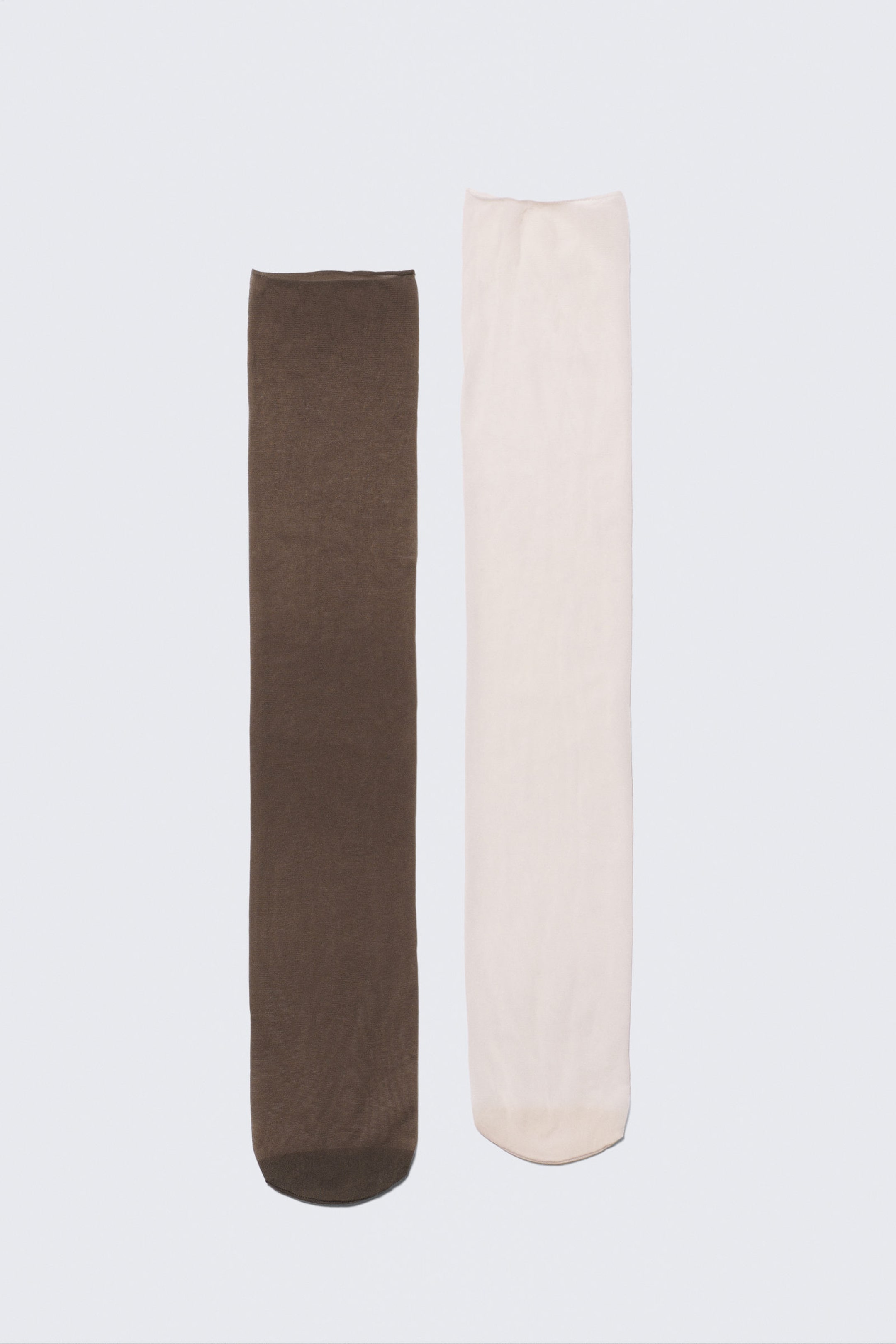 #4F453F - 2-pack Mesh Socks