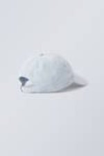 Light dusty blue - Essential Cotton Graphic Cap - 0