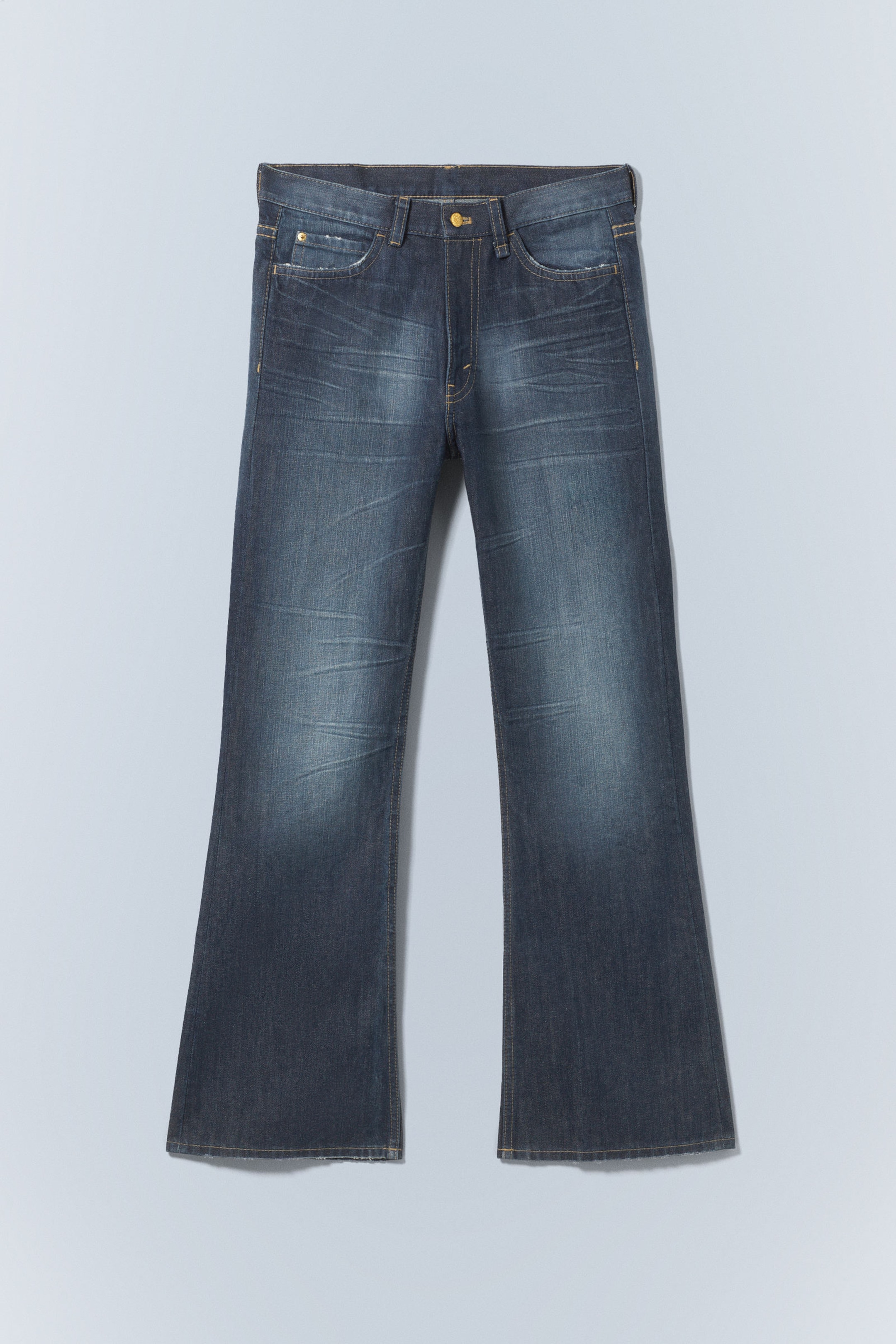 Star – Blau - Boo Bootleg – Bootcut-Jeans mit niedriger Taille - 2