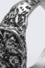 Silver - Smashed Signet Ring - 3