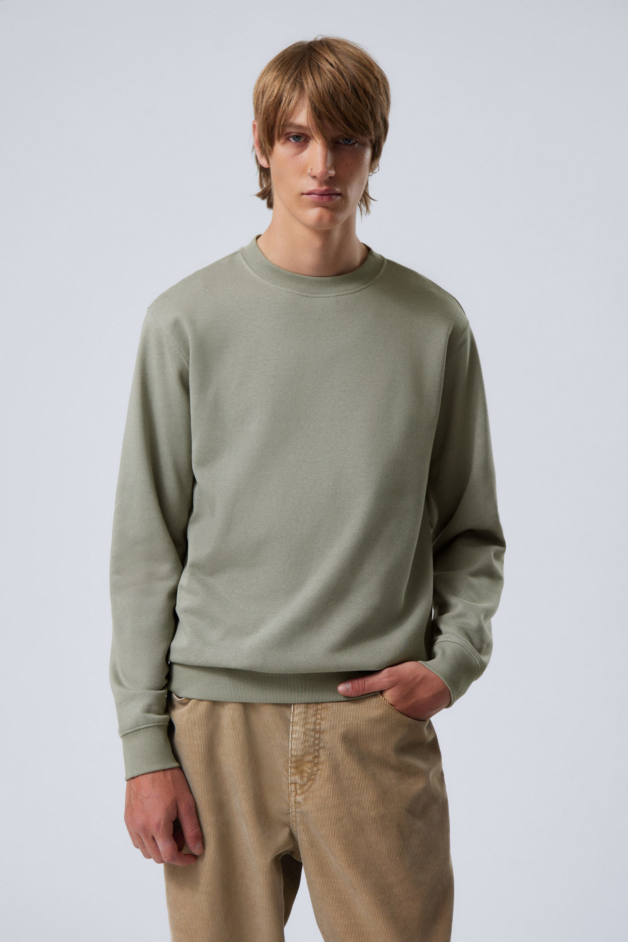 Light Khaki Green - Standard Sweatshirt - 0