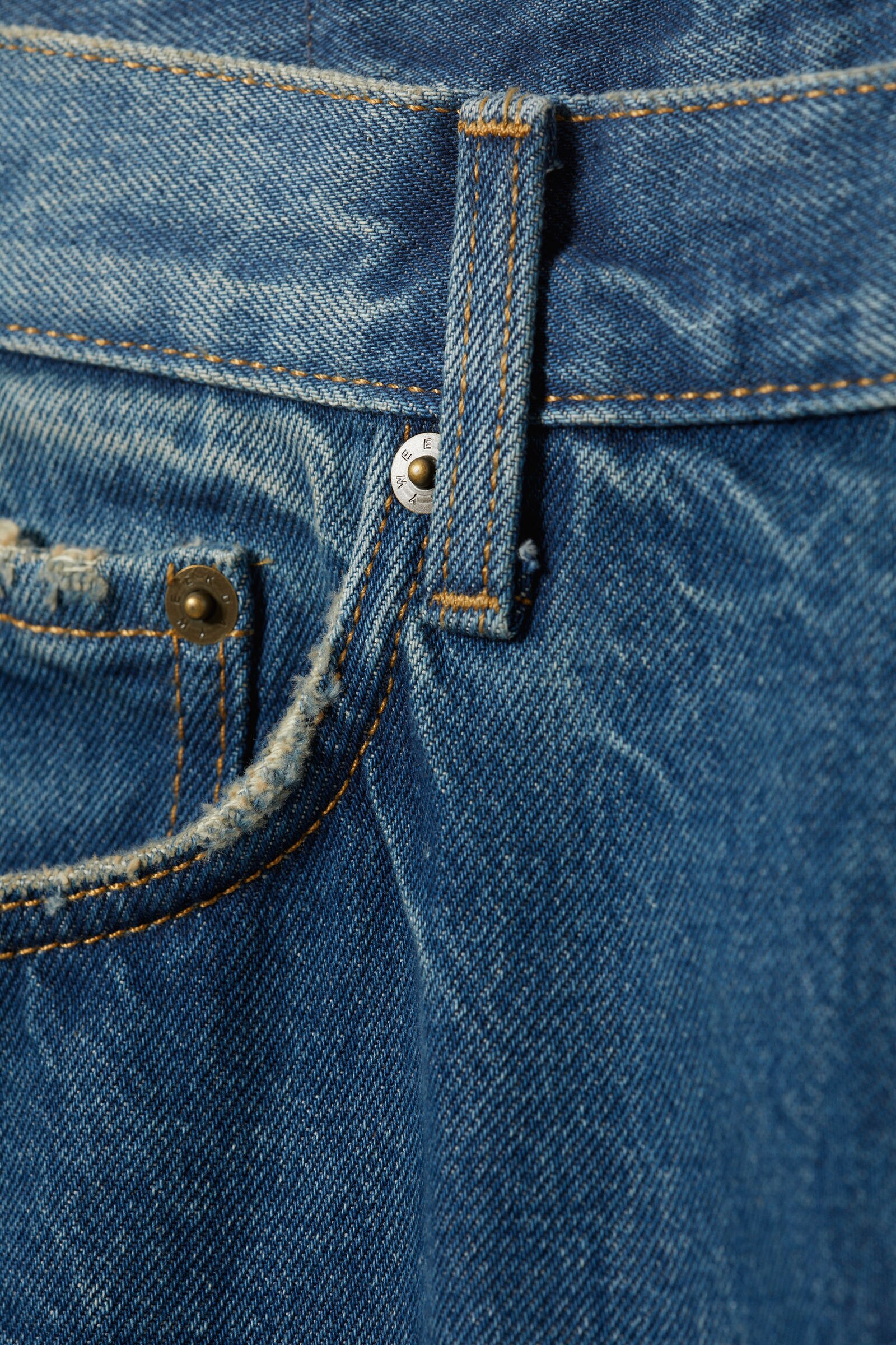 galaxy loose straight leg jeans - Blue Era - Medium Blue