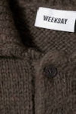 Khaki Green - Bobby Relaxed Knitted Polo Sweater - 2