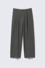 Grau gestreift - Oversized-Anzugshose Uno - 4